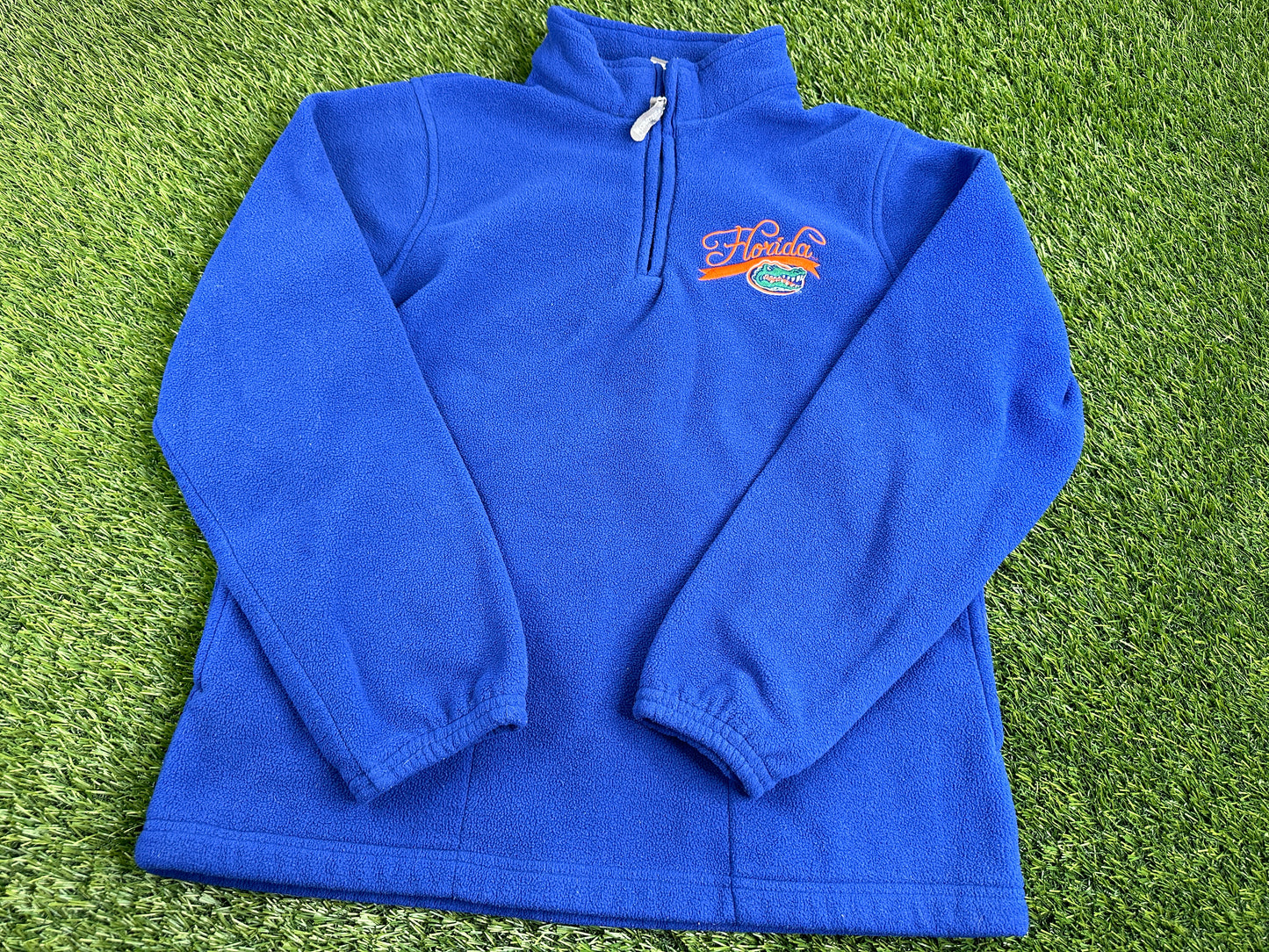 Vintage Florida Gators Fleece Quarter Zip Jacket - Women's S