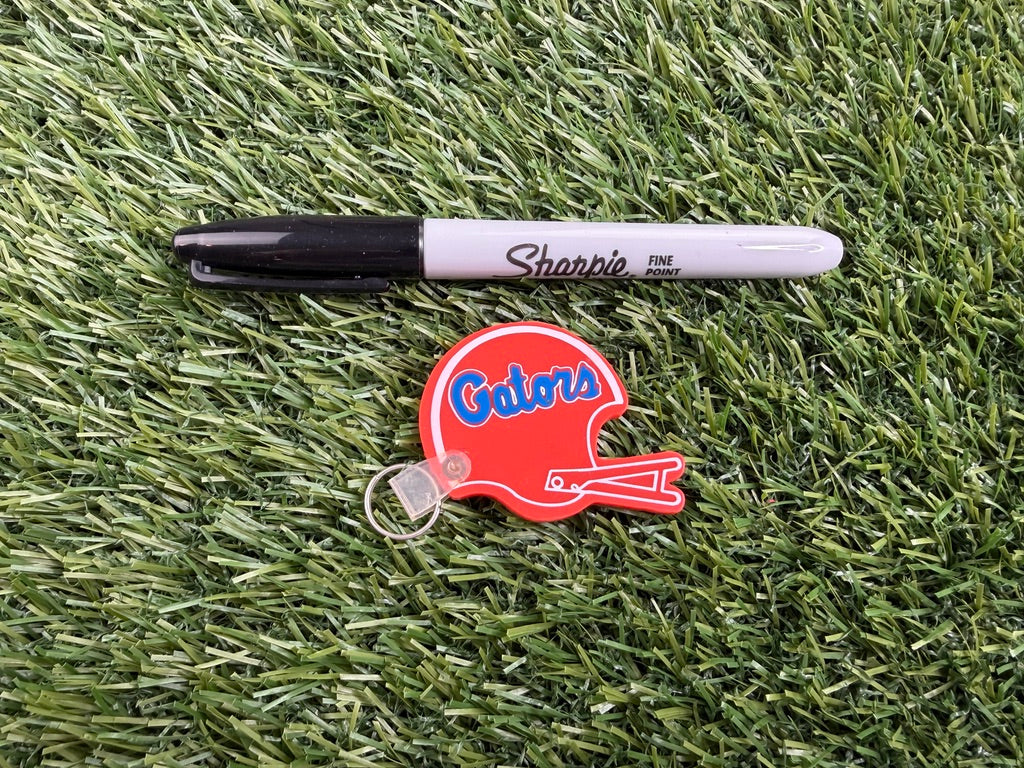 Vintage Florida Gators Helmet Keychain