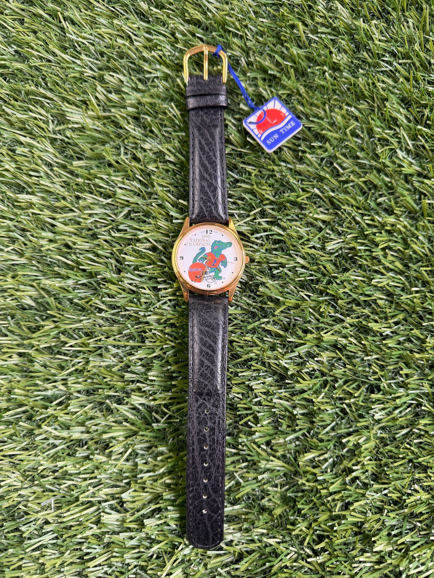 Vintage Florida Gators Watch Navy Black Band 96 Champs