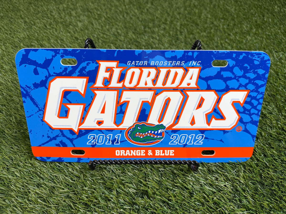 Florida Gators 2011/12 License Plate