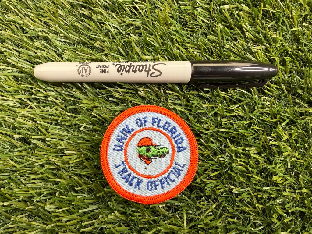 Vintage Florida Gators Track Official Patch