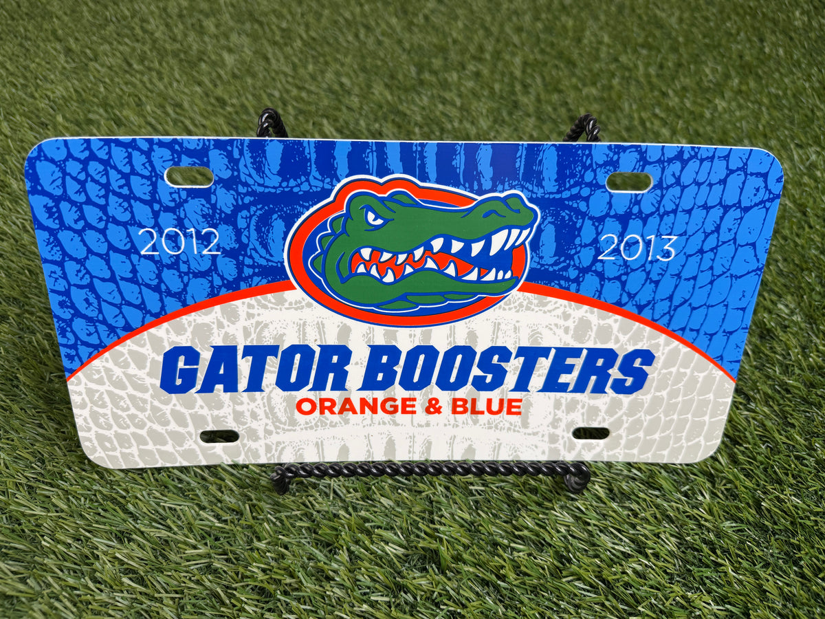 Florida Gators 2012/13 License Plate