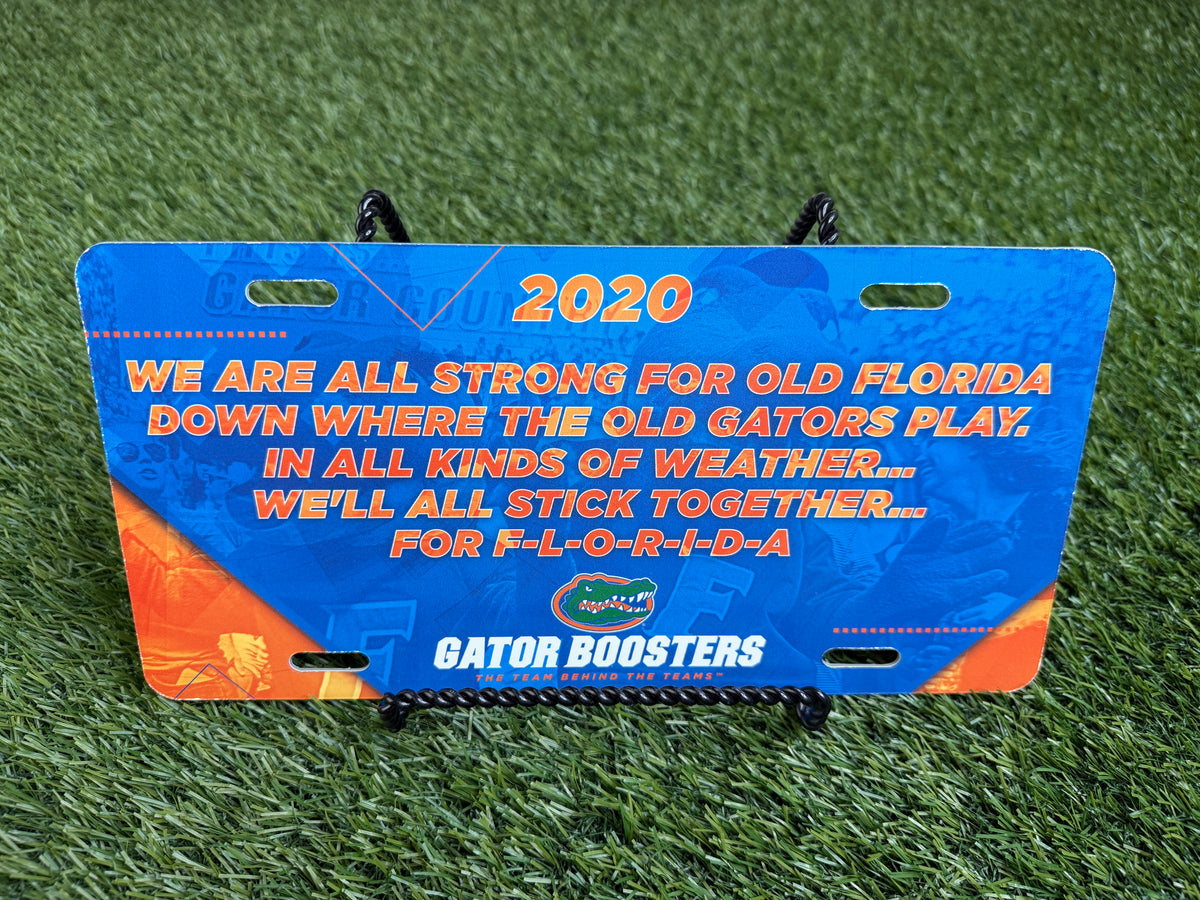 Florida Gators 2020 License Plate