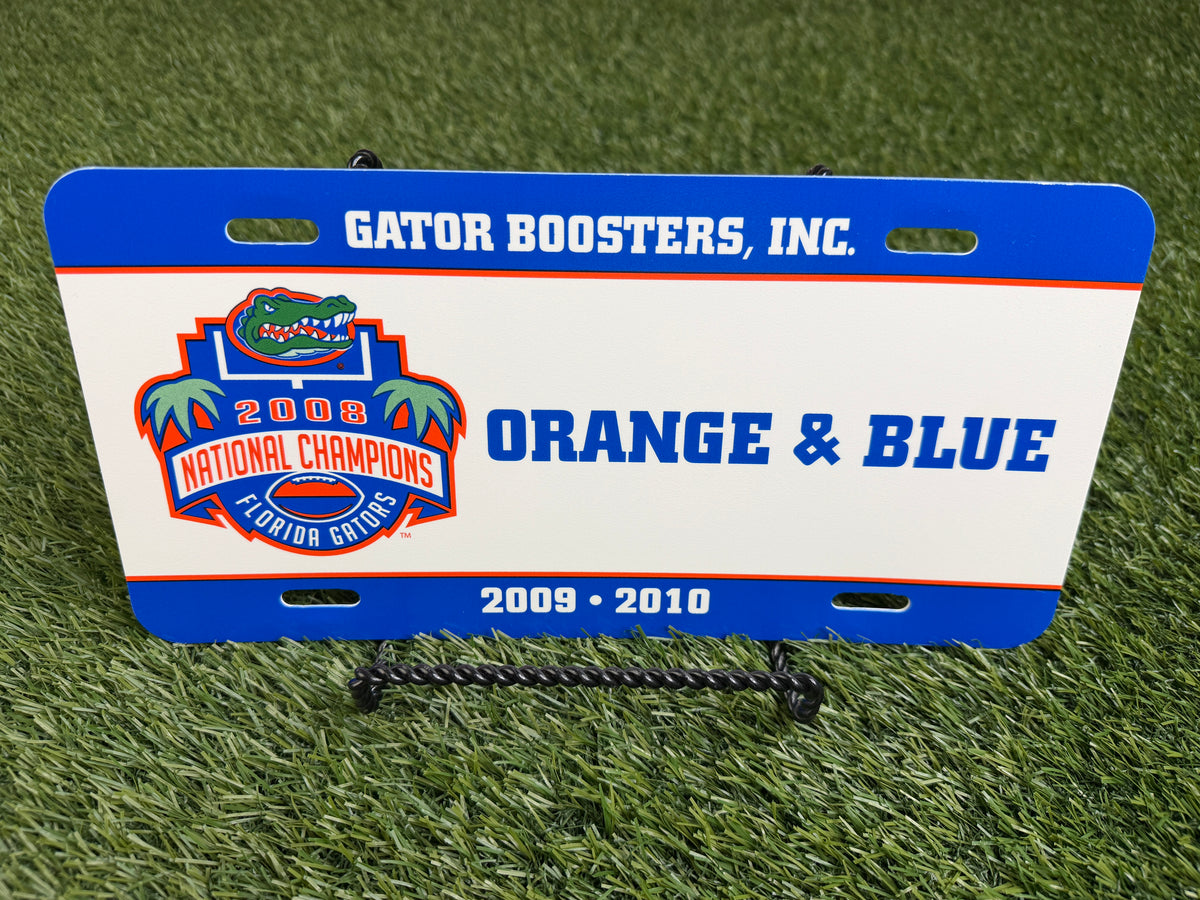 Florida Gators 2009/10 License Plate