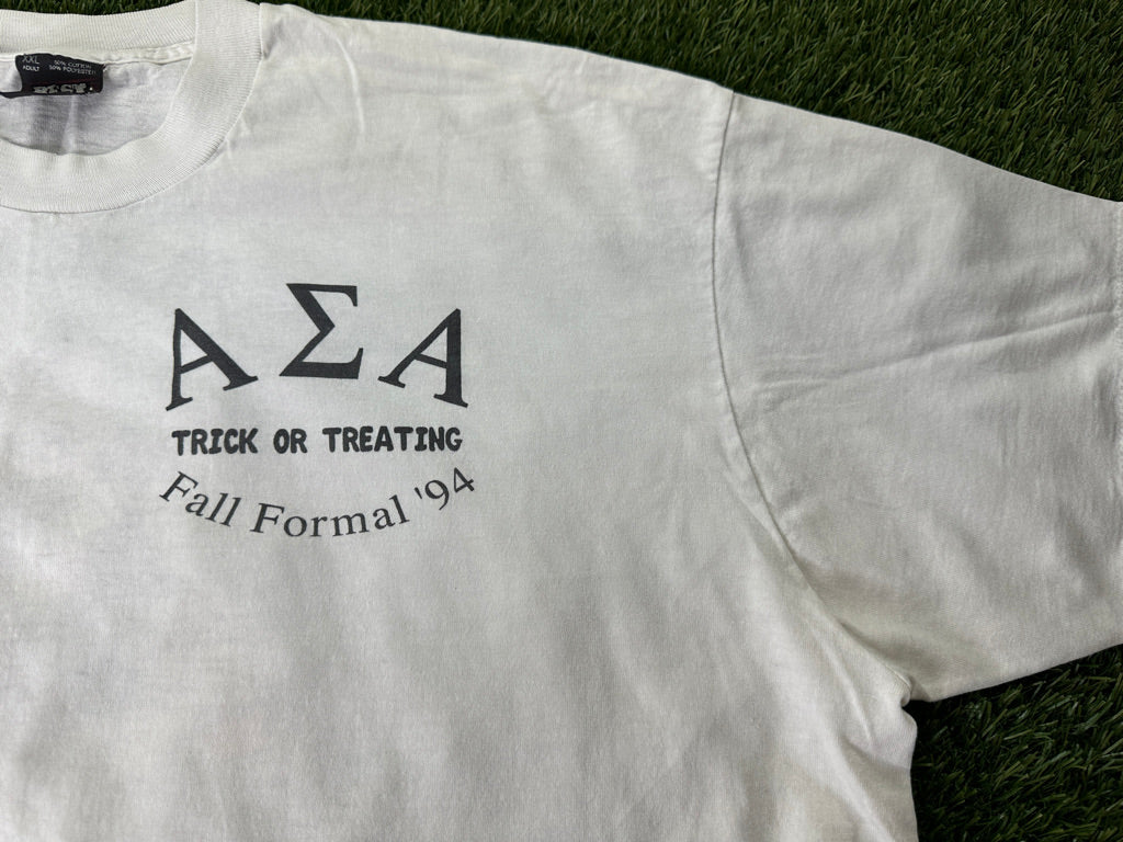 Vintage University of Florida Alpha Sigma Alpha 1994 Fall Formal Shirt - XL