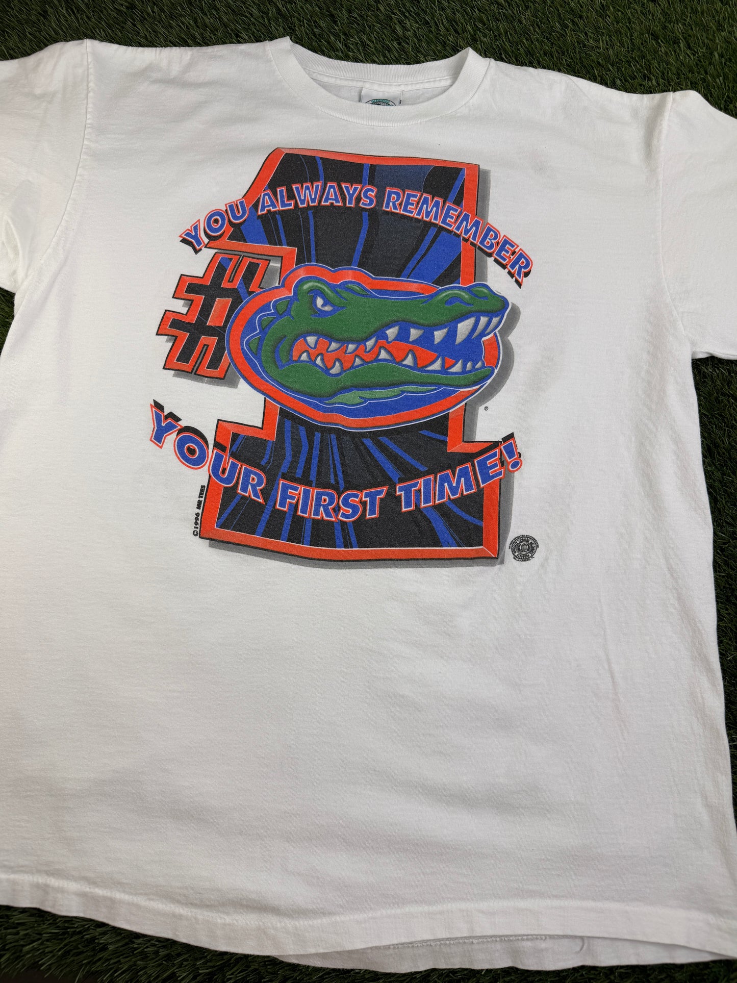 Vintage Florida Gators 1996 Natty First Time Shirt - XL