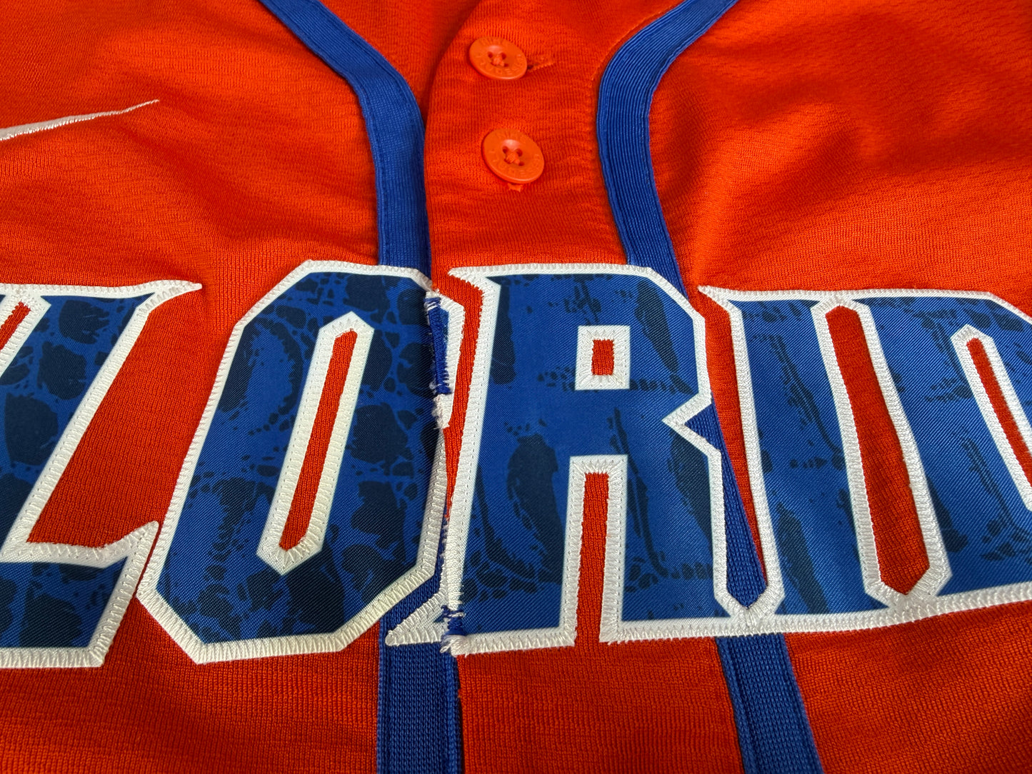 Florida Gators Scales Baseball Jersey - XL