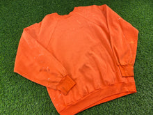 Load image into Gallery viewer, Vintage Florida Gators Running Gator Crewneck Paint Stained Orange - M