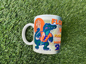 Vintage Florida Gators Coffee Mug 2001 FSU Game