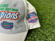Load image into Gallery viewer, Florida Gators 2008 National Champs Hat Strapback Trees

