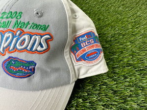 Florida Gators 2008 National Champs Hat Strapback Trees