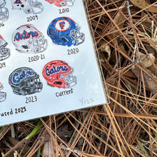 Load image into Gallery viewer, Helmet History Art Print x/125
