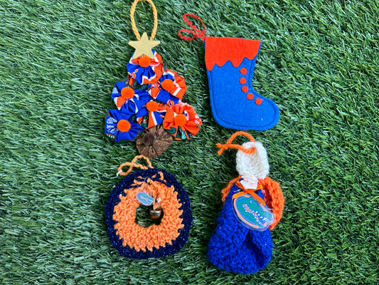 Florida Gators Handmade Ornament Lot