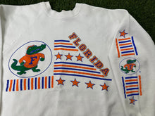 Load image into Gallery viewer, Vintage Florida Gators Sweatshirt Albert Stars White - M
