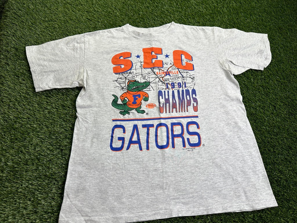 Vintage Florida Gators 1991 SEC Champs Shirt - M
