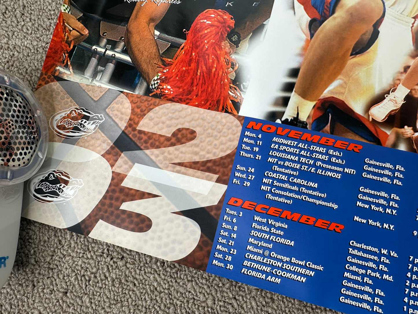 Vintage Florida Gators Basketball 02-03 Poster