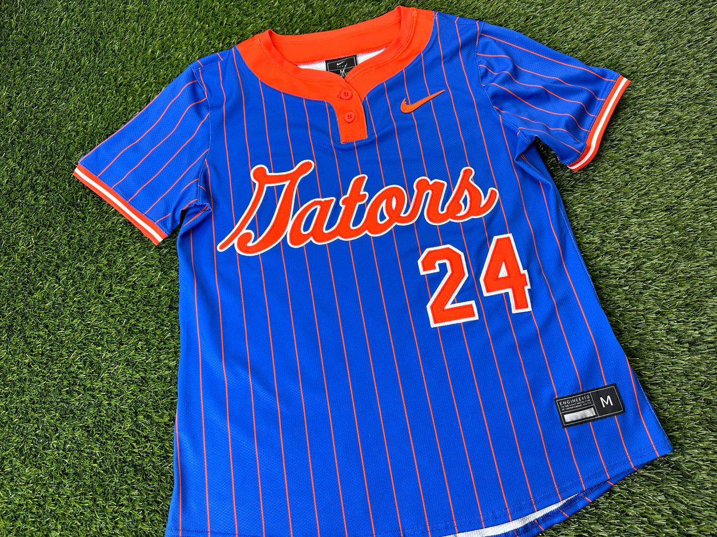 Florida Gators Softball Jersey Swoosh Sample - Womens M