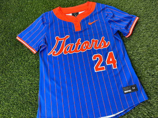 Florida Gators Softball Jersey Swoosh Sample - Womens M