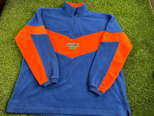 Vintage Florida Gators Fleece Quarter Zip Jacket - XL
