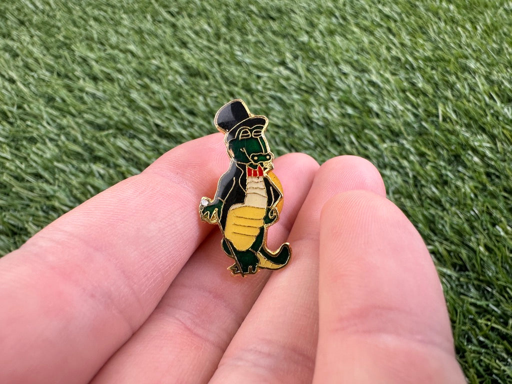 Vintage Fancy Gator Pin