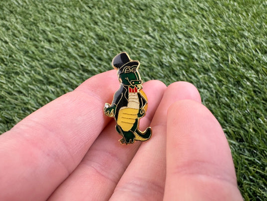 Vintage Fancy Gator Pin