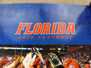 Florida Gators Football 2012 Poster