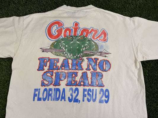 Vintage 1997 Florida Gators FSU Game Shirt - L