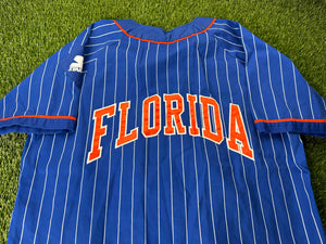 Vintage Florida Gators Starter Baseball Jersey Pinstripes - XL