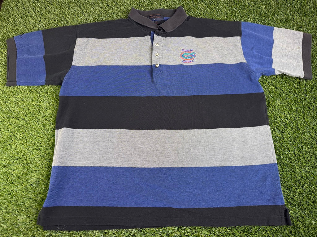 Vintage Florida Gators Colorblock Polo - 2XL