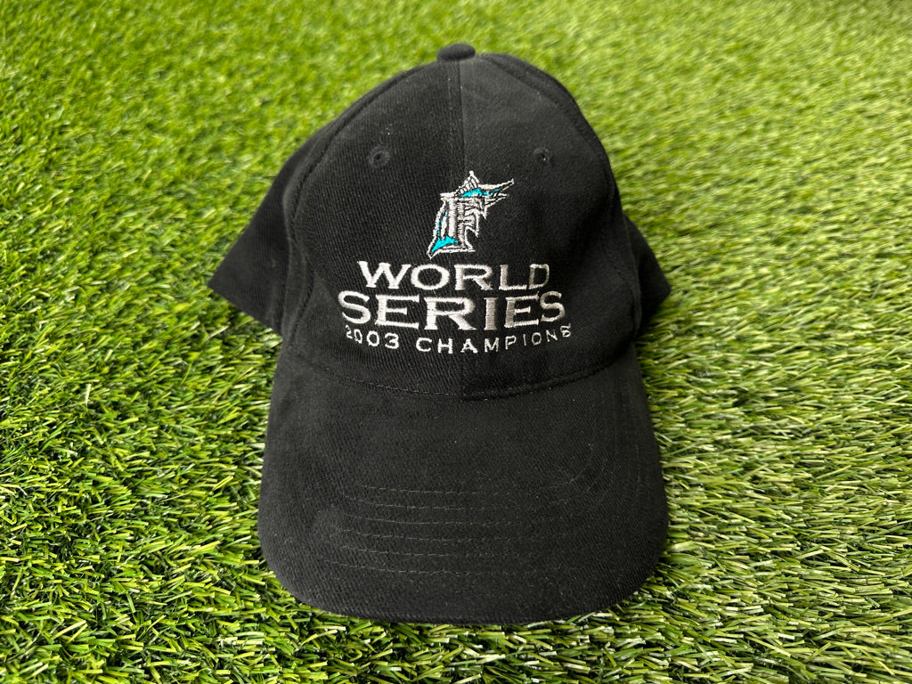 Vintage Florida Marlins 2003 World Series Strapback Hat