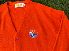 Load image into Gallery viewer, Vintage Florida Gators Knit Cardigan Sweater Orange Circle Logo - L

