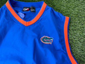 Vintage Florida Gators Windbreaker Sleeveless Jacket Blue - XL