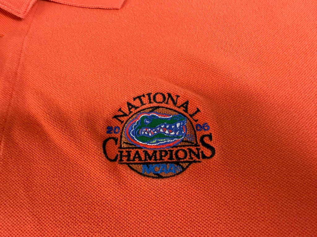 Vintage Florida Gators 2006 Basketball Champs Polo - L