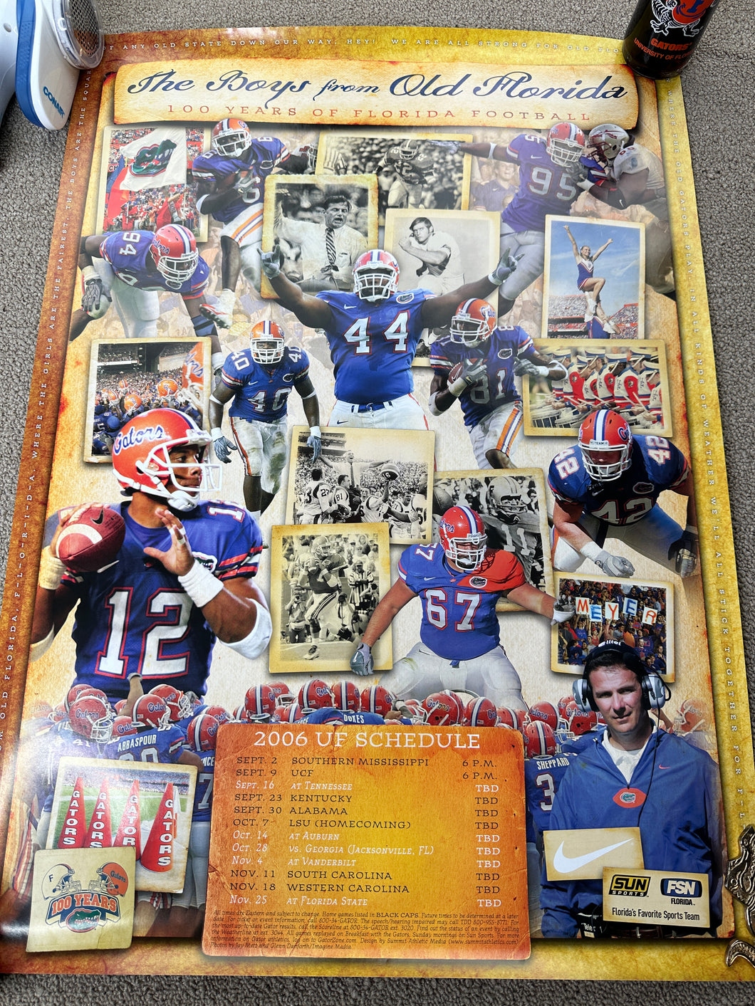 Florida Gators Football 2006 Poster