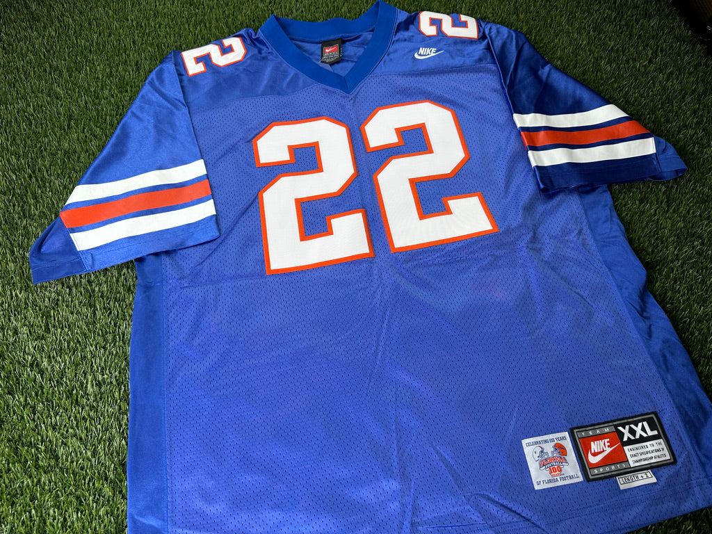 Florida Gators Throwback Football Jersey #1 Florida Gators Jordan