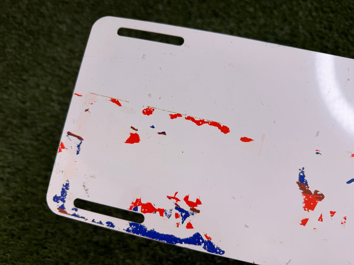 Vintage Florida Gators 70's Metal License Plate