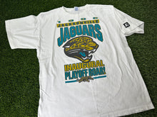 Load image into Gallery viewer, Vintage Jacksonville Jaguars 1996 Playoffs Shirt Roar - L
