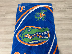 Vintage Florida Gators Beach Towel Blue
