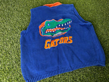 Load image into Gallery viewer, Vintage Florida Gators Knit Grandma Sweater Blue - M
