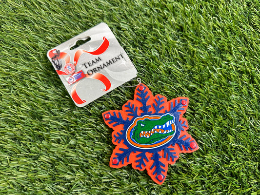 Florida Gators Snowflake Ornament