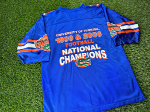 Vintage Florida Gators National Champs Football Jersey - S