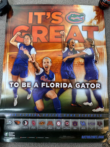 Florida Gators Soccer 2013 Poster