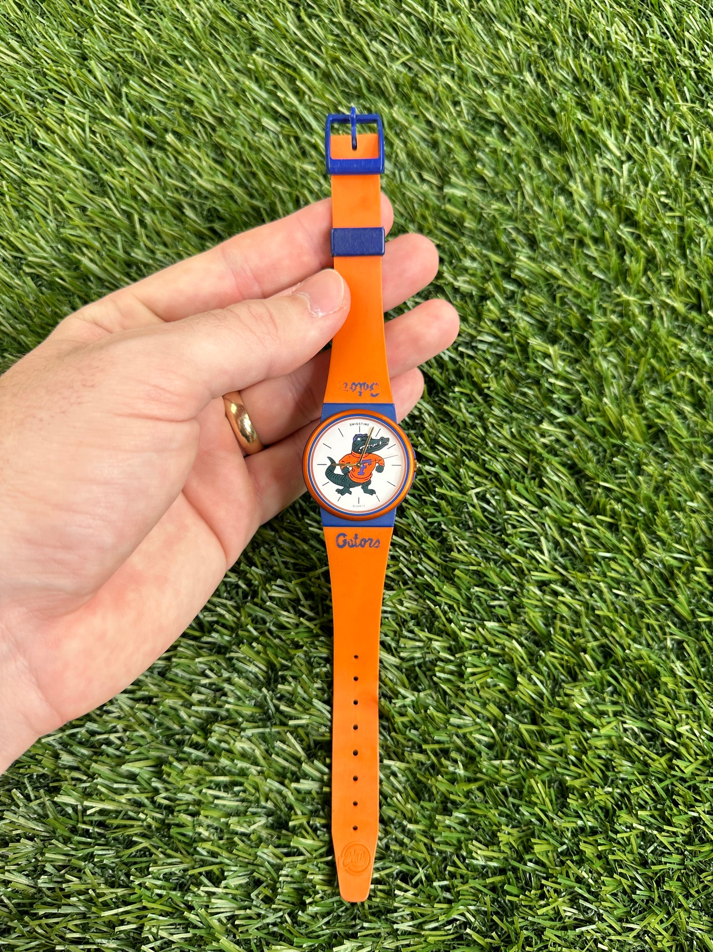 Vintage Florida Gators Watch Rubber Band