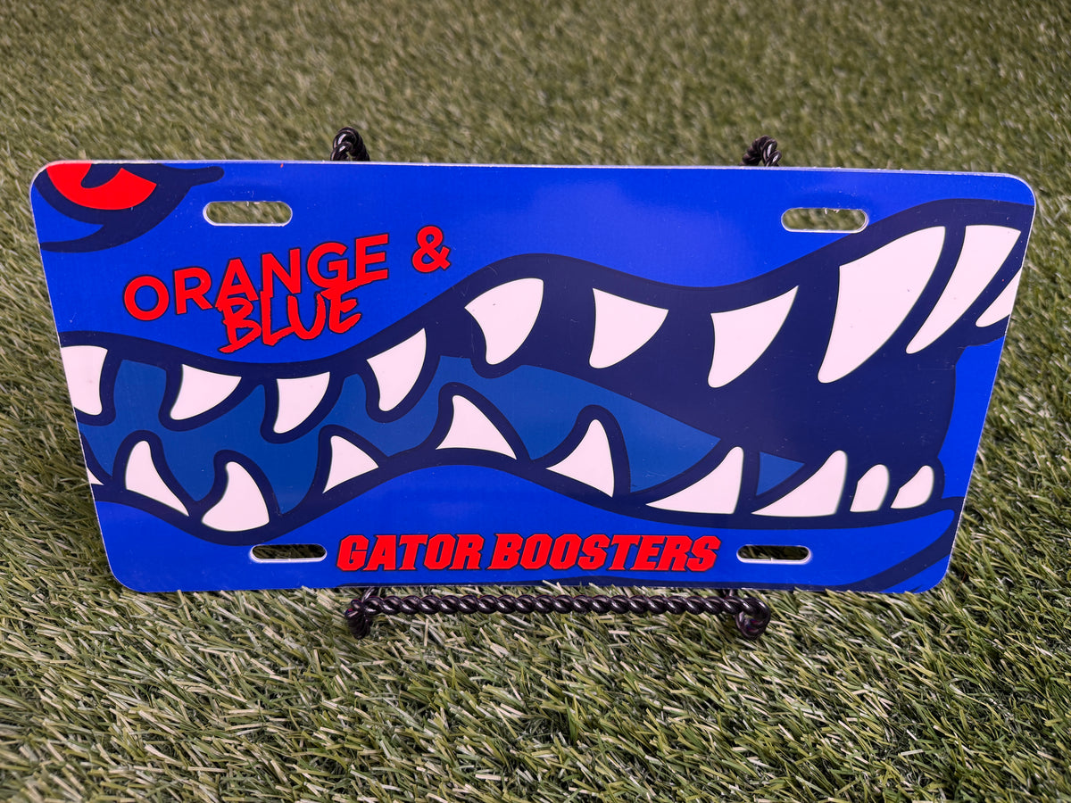 Florida Gators Booster License Plate