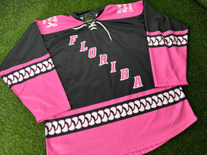 Florida Gators Hockey Fights Cancer Jersey - L