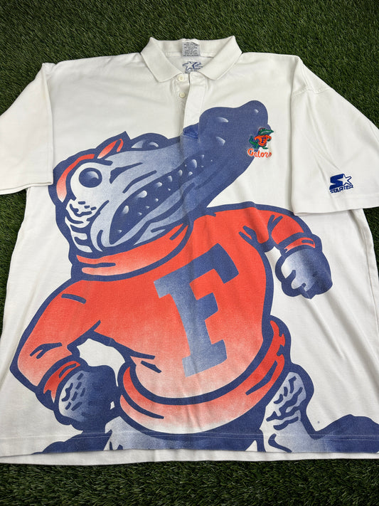 Vintage Florida Gators Albert Starter Polo - 2XL