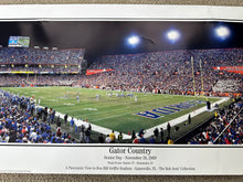 Load image into Gallery viewer, Florida Gators Football Stadium 2009 Senior Day Poster
