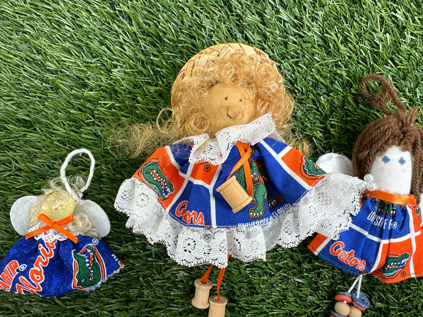 Florida Gators Handmade Ornament Lot