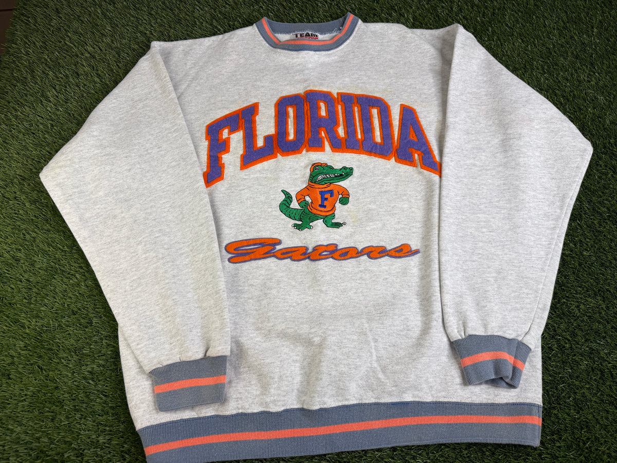Vintage Florida Gators Sweatshirt Felt - XL