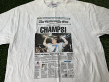 Load image into Gallery viewer, Vintage Florida Gators 1996 Champs Newspaper White - L

